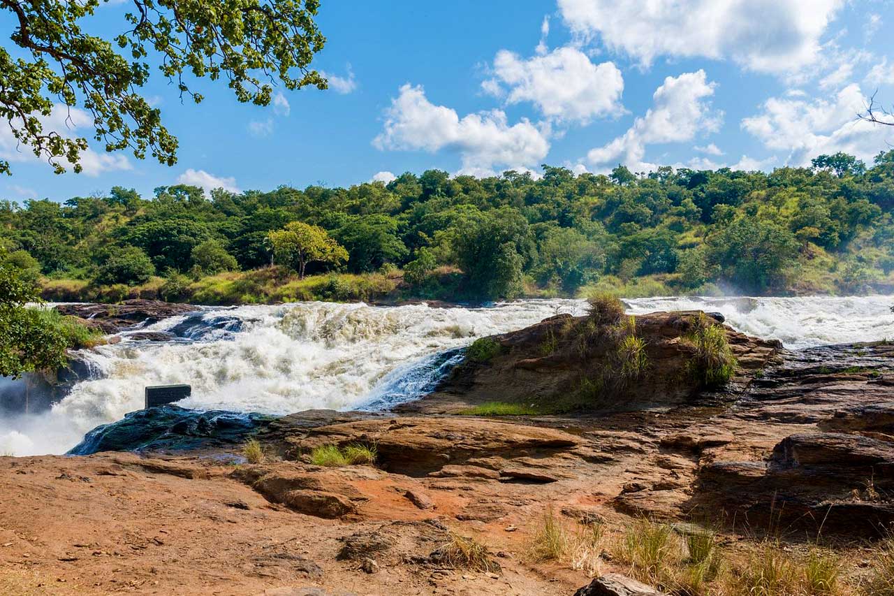 visiting the top of Murchison falls in Uganda